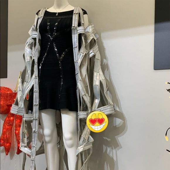 Rick Owens made Italy Oyster milk avant garde cut out Matrix statement over wear - Picture 17 of 17